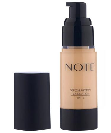 NOTE cosmetique Tonal face cream protective with detox effect tone 128