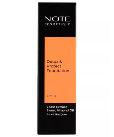 NOTE cosmetique Tonal face cream protective with detox effect tone 128 - Buy Online on GoSupps.com