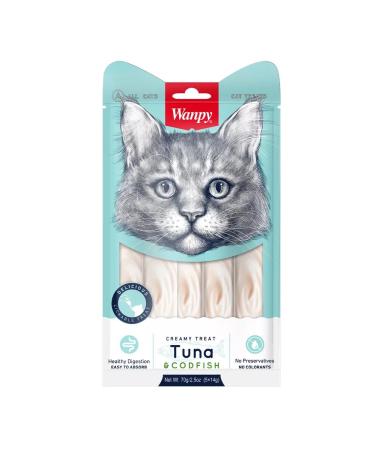 wanpy Cat Madeus for cats of tuna puree and cod 70 g