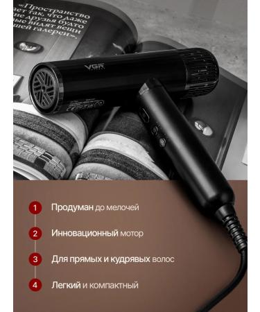 VGR Official Store Powerful Hair Professional Fen - Buy Online on GoSupps.com