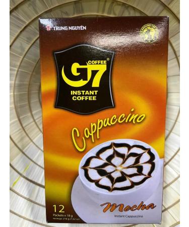 Coffee and drinks G7 Soluble coffee "Cappuccino mocha" 216 g