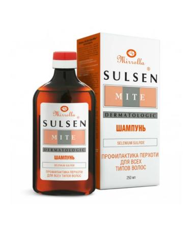 Mirrolla Sulsen Mitya shampoo 1% 250 ml