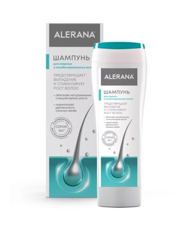 Alerana Fat and combined hair shampoo 250 ml - Buy Online on GoSupps.com