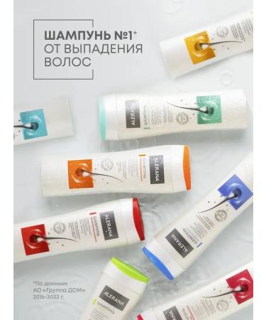 Alerana Shampoo density and volume 250 ml - Buy Online on GoSupps.com