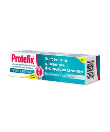 Protefix Extra-horsepower fixing cream hypoallergenic 47 g - Buy Online on GoSupps.com
