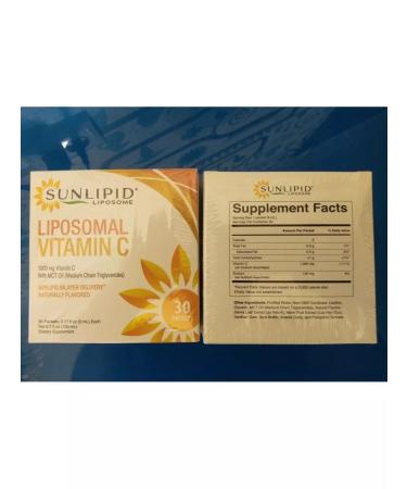 SunLipid Liposomal vitamin C with natural flavors - Buy Online on GoSupps.com