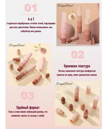 DragonRanee Shade Pencil 4V1 set - Buy Online on GoSupps.com