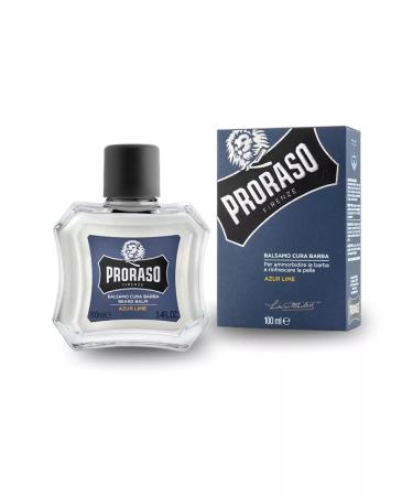 PRORASO Balm for a beard softening Azur Lime 100 ml - Buy Online on GoSupps.com