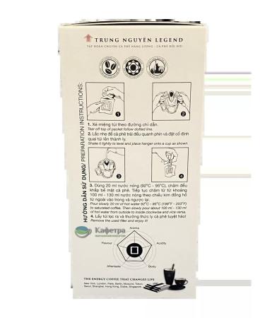 Trung Nguy n Ground Vietnamese coffee in American Drip packages - Buy Online on GoSupps.com