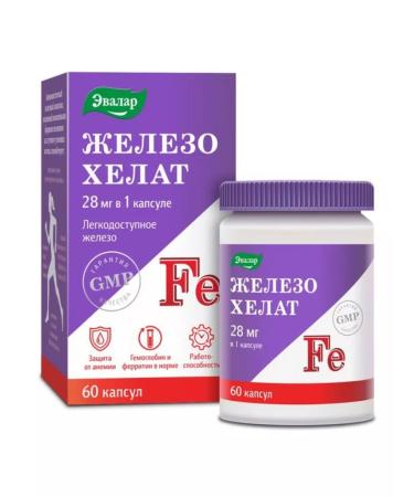Evalar Iron HEALAT 60pcs - Buy Online on GoSupps.com