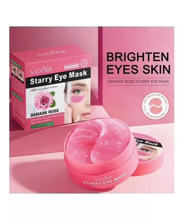 sadoer Starry Eye Mask Damask Rose Patches of the eye of the eye