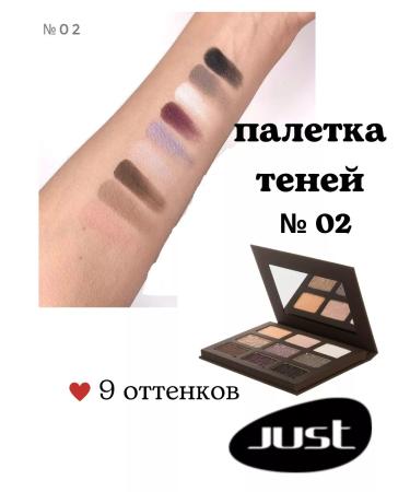 Just make up Professional palette of shadow shadow # 02
