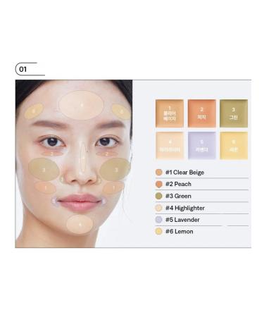 THE SAEM Facial concern Coover Perfection Palette 01 - Buy Online on GoSupps.com