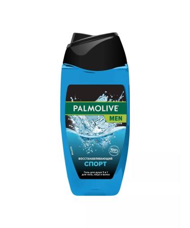 PALMOLIVE Shower gel moisturizing + shampoo Men Sport 2V1 250ml - Buy Online on GoSupps.com