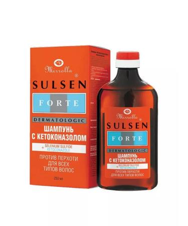 mirrolla Sulsen Forte shampoo against dandruff with ketoconazole 250 ml