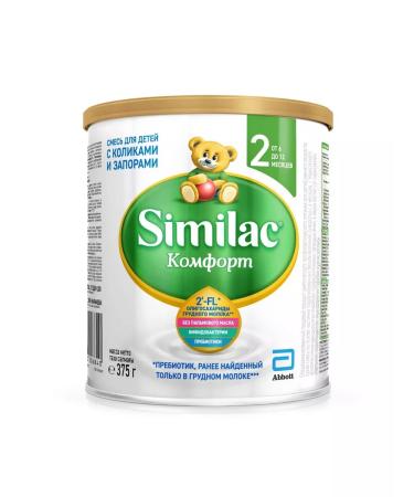Similac Dry milk mixture comfort 2 from 6 to 12 months 375 g