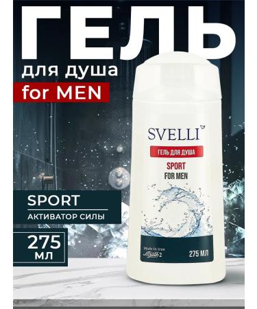 SVELLI Shower gel and body male Sport moisturizing 275 ml