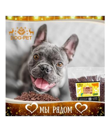 DogPet Feed and a treat for dogs with lung beef and salmon 3 kg - Buy Online on GoSupps.com