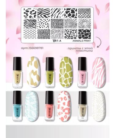 ARTA Set of pastel stamping 6pcs - Buy Online on GoSupps.com