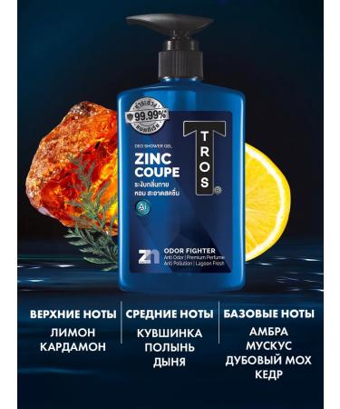 CABLE Male gel cleansing with zinc - Buy Online on GoSupps.com