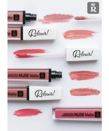 RELOUIS Lipstick liquid matte tone 24 nude matte - Buy Online on GoSupps.com