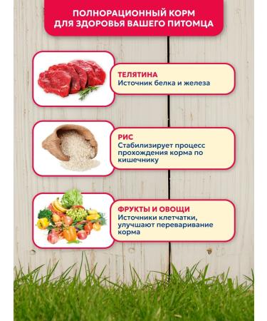 Pet's Brunch Dry food for dogs of medium rocks 4 kg - Buy Online on GoSupps.com