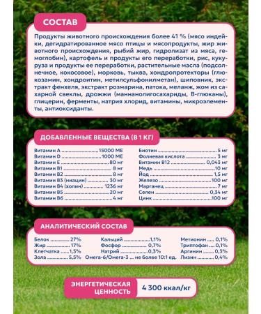 Pet's Brunch Dry food for dogs of miniature rocks with a turkey 1 kg - Buy Online on GoSupps.com