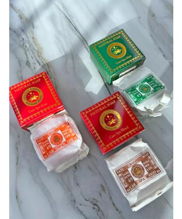 Madame Heng Set of natural soap 3 pcs Thailand - Buy Online on GoSupps.com