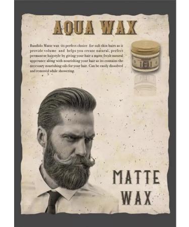 BANDIDO Hair wax matte 125 ml - Buy Online on GoSupps.com