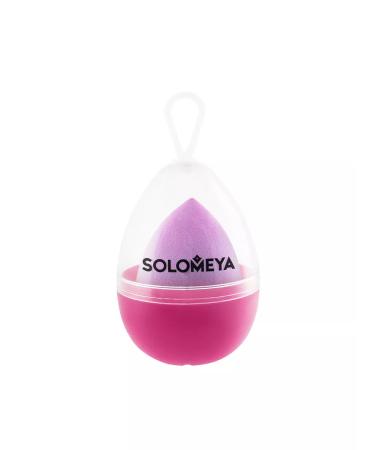 Solomeya Large bilateral cosmetic sponge for makeup drop - Buy Online on GoSupps.com
