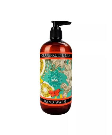 The English Soap Company Premium liquid hand soap grapefruit & lily 500 ml - Buy Online on GoSupps.com