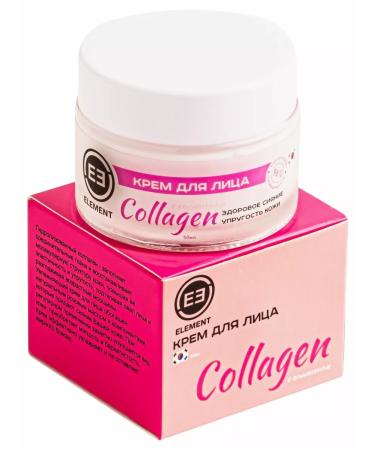 Element Korea face cream moisturizer with a collagen 50ml - Buy Online on GoSupps.com