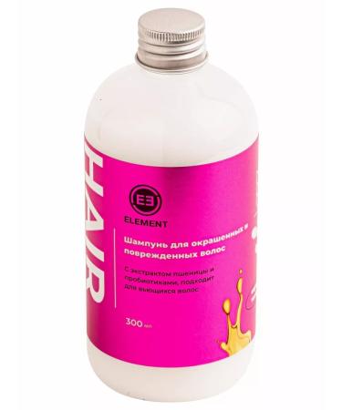 Element Hair shampoo for dyed and damaged Korea 300ml