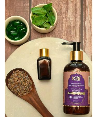 KAI ESSENTIALS Hair shampoo with vitamin E lavender and patchouli 200 ml - Buy Online on GoSupps.com