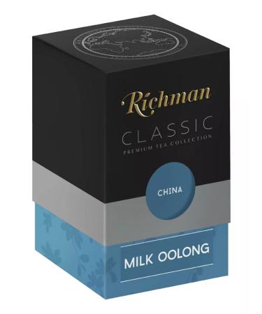 Richman Green tea China Milk Oolong leaf 100g - Buy Online on GoSupps.com