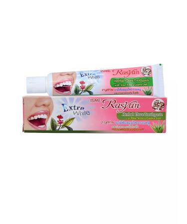 Rasyan Tooth paste whitening Thai aloe vera and guava 100g - Buy Online on GoSupps.com