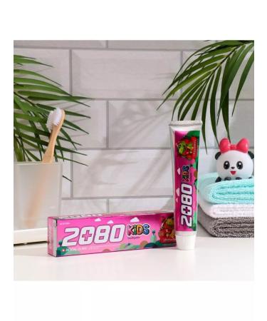 Aekyung Dental Clinic Toothpaste 2080 Children's strawberries 80 g - Buy Online on GoSupps.com