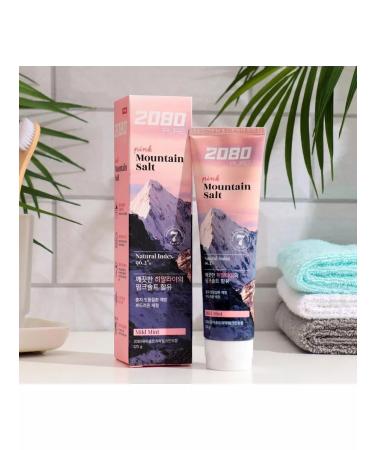 Aekyung Dental Clinic Toothpaste 2080 Pink Himalayan salt120g - Buy Online on GoSupps.com