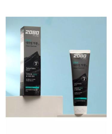 Aekyung Dental Clinic Toothpaste 2080 Coal and Mint 120 g - Buy Online on GoSupps.com