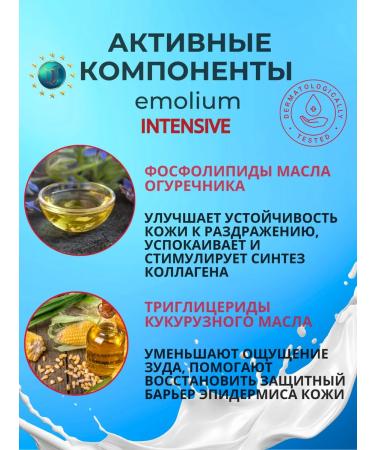 Cream for children and adults Emolium Intensive 75 ml - Buy Online on GoSupps.com