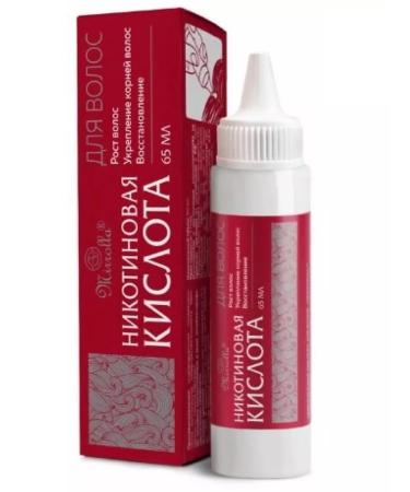 Mirrolla nicotinic acid for hair 65 ml - 1pc