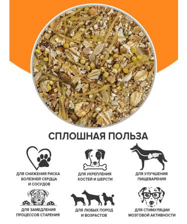 Sibagropro Dog porridge is natural cereal diet 3 (10kg) - Buy Online on GoSupps.com