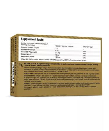 Olimp Sport Nutrition Collagen Olimp Kolagen Activ Plus 80 table - Buy Online on GoSupps.com