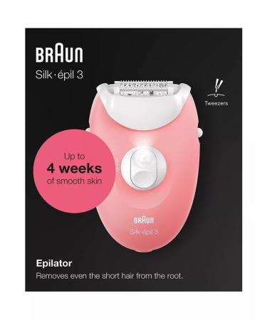 Braun Silk-epil 3 3-176 epalator for dry hair removal - Buy Online on GoSupps.com