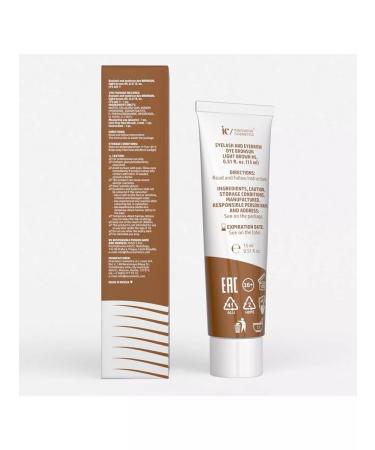 Bronsun Set of paint light brown #5 and eyebrow shampoo - Buy Online on GoSupps.com