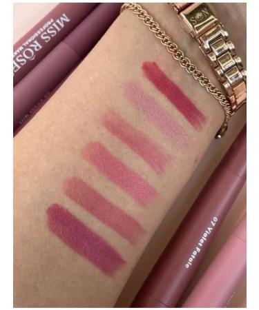 MAVELLIN Matte lipstick Miss Rose set 6 pcs - Buy Online on GoSupps.com