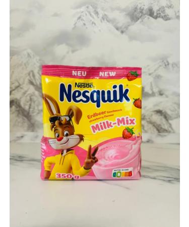 Nesquik cocoa soluble non -junk strawberry 350g - Buy Online on GoSupps.com
