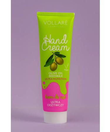 VOLLARE Hand cream moisturizing nutritious for dry skin - Buy Online on GoSupps.com