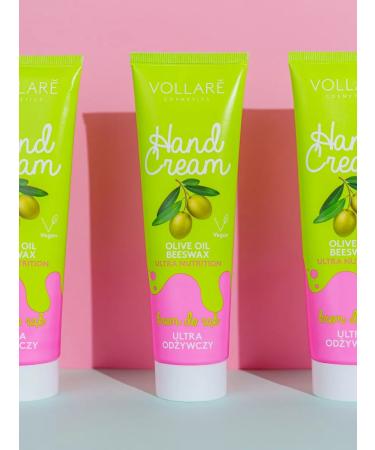 VOLLARE Hand cream moisturizing nutritious for dry skin - Buy Online on GoSupps.com