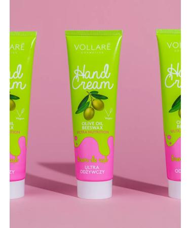 VOLLARE Hand cream moisturizing nutritious for dry skin - Buy Online on GoSupps.com